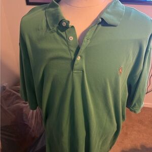 Green Colored Soft Touch Pique Polo by Ralph Lauren Polo Shirt